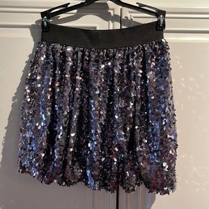 childrens place shimmer skirt size 10